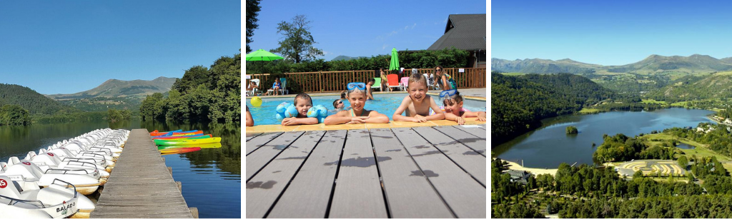 Domaine de Lac de Chambon campings Auvergne, Campings in de Auvergne