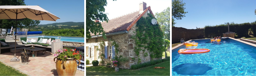 Vakantiehuis in Moureuille vakantiehuis Auvergne, Vakantiehuizen in de Auvergne