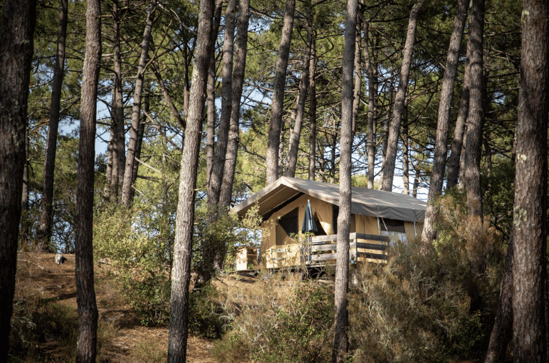 Camping Huttopia Lac De Carcans Tent Sweet 1, Zininfrankrijk.nl