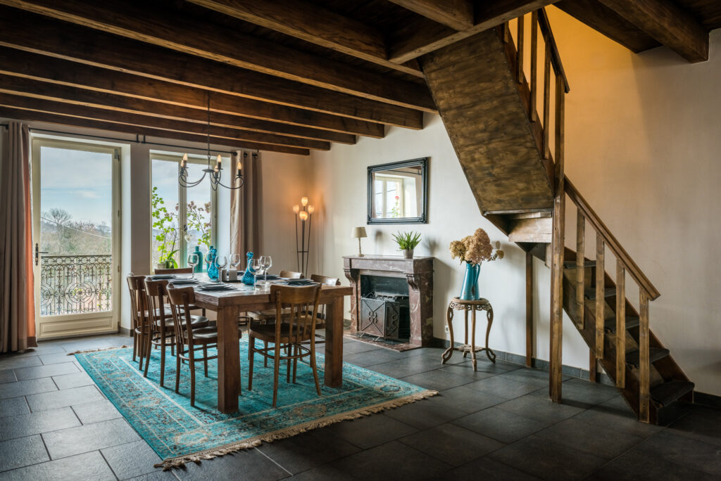 Morvan Rustique vakantiehuisjes interieur, te koop landgoed frankrijk