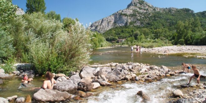 Camping Le Castel Rose 1, glamping safaritenten Côte d'Azur