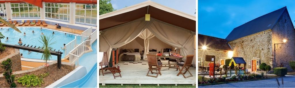 Camping Yelloh Village Saint Emilio, Leuke glamping safaritenten in Normandië