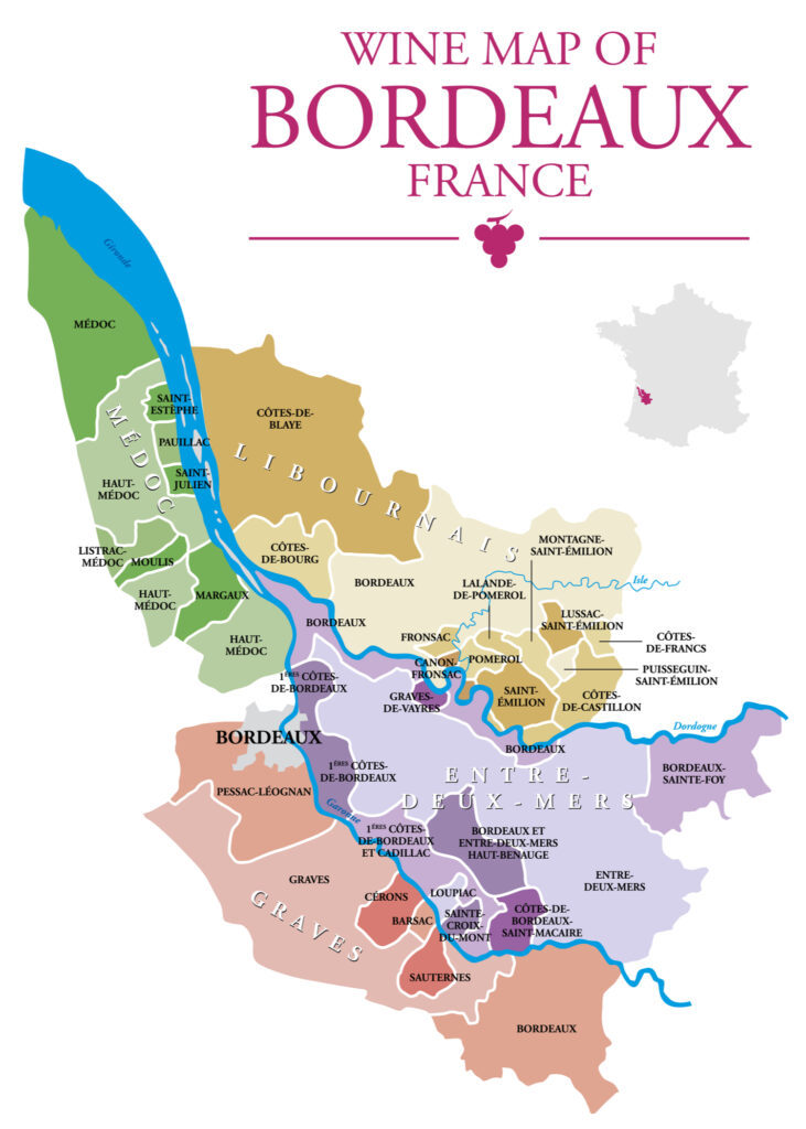 Kaart Wijnregio Bordeaux Shutterstock 1360003901 731x1024, Zininfrankrijk.nl