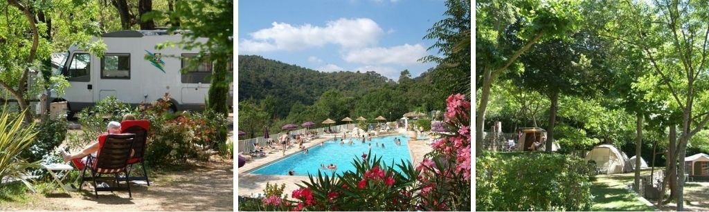 camping sites et paysages les pinedes, camping Côte d'Azur