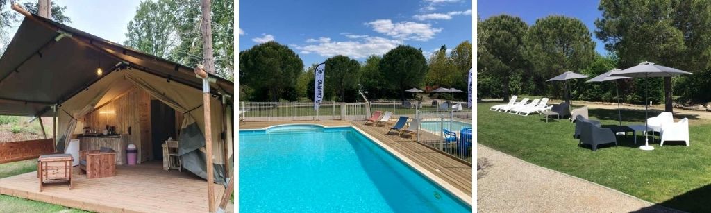 safaritent Camping Fargogne, Frankrijk