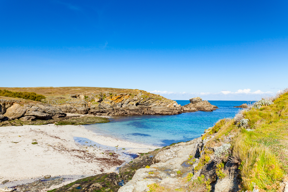Belle ile en mer stranden bretagne shutterstock 1458684347, stranden in Bretagne