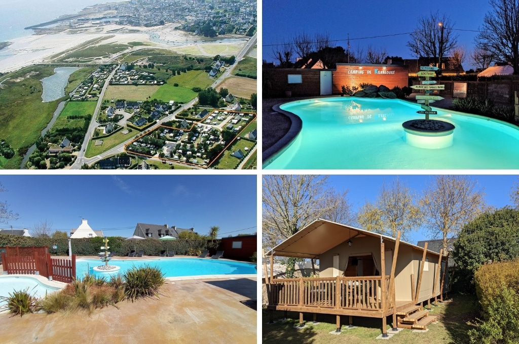 Camping de Keralouet glamping bretagne, Bretagne