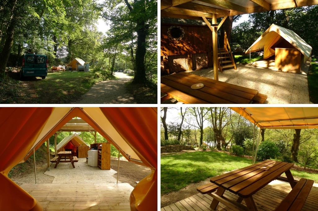 Camping de Pont Calleck glamping bretagne, Bretagne