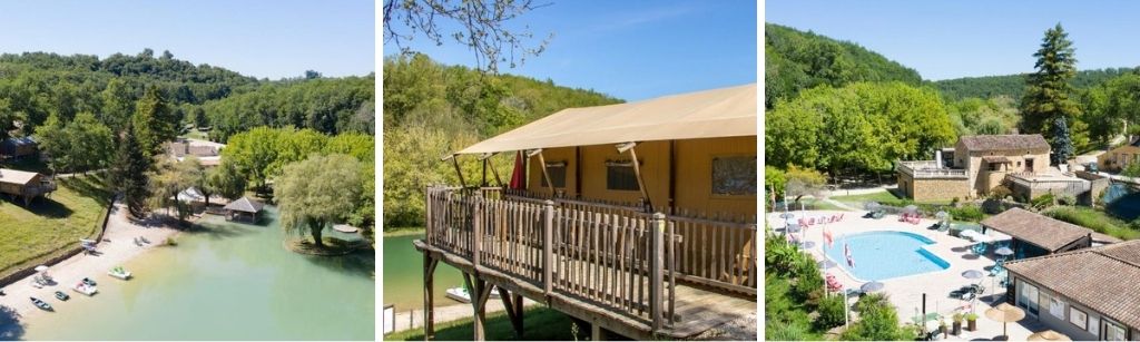 Le Moulin De Surier, glamping safaritenten Dordogne