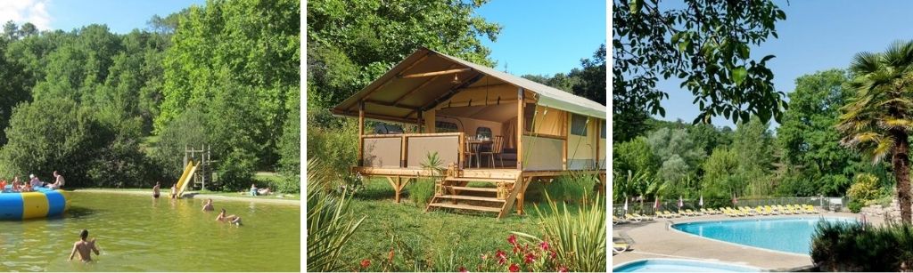 Le Moulin de David, glamping safaritenten Dordogne