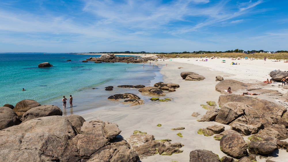 Plage de Trevignon stranden bretagne shutterstock 1472923481, stranden in bretagne