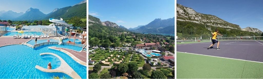 Roan camping lideal, meren Franse Alpen