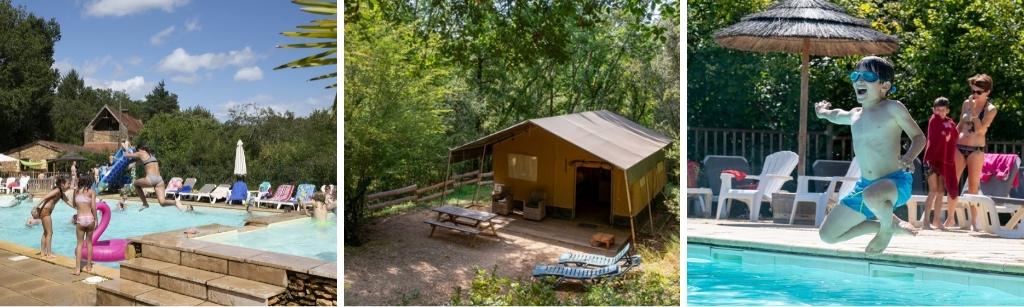 le pech charmant dordogne 1, glamping safaritenten Dordogne