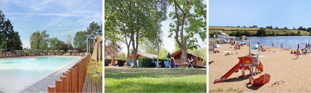 Camping Huttopia Etang de Fouche, glamping en safaritenten in de Bourgogne