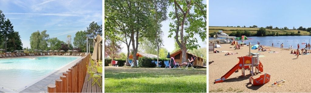 Camping Huttopia Etang de Fouche, glamping Bourgogne