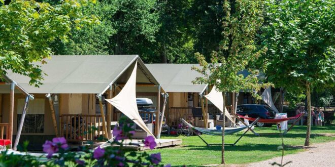 Chateau de lEperviere Villatent, glamping frankrijk kleinschalig