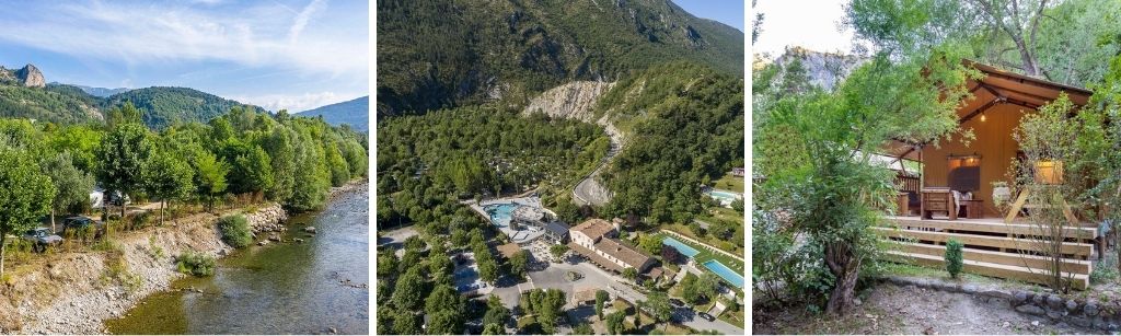 camping Sandaya Domaine du Verdon, glamping safaritenten Provence