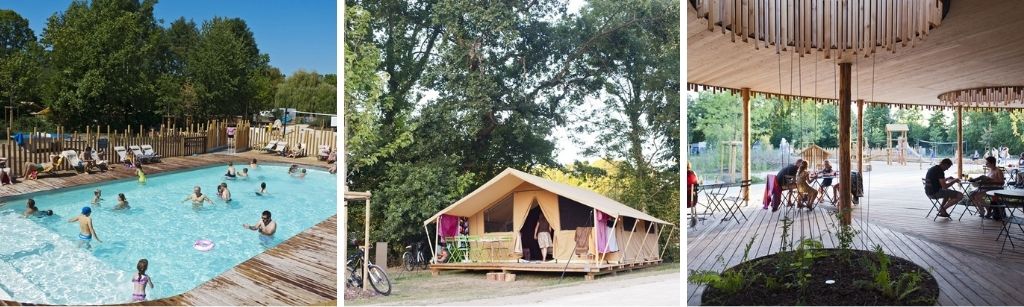 camping de Strasbourg straatsburg, glamping safaritenten noord-frankrijk