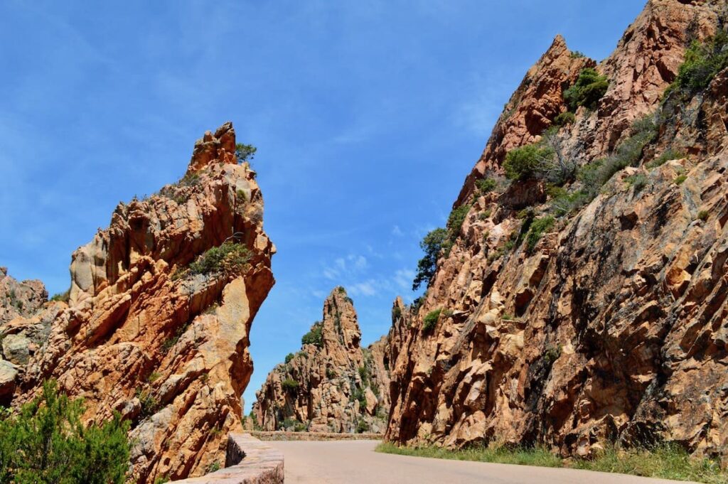 Calanques Piana Corsica pvf, uitzichtpunten