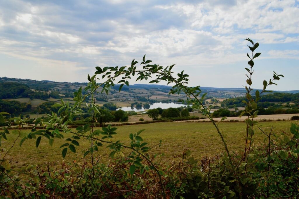 Uitzicht lac de panneciere Morvan Bourgogne pvf 1, meren morvan