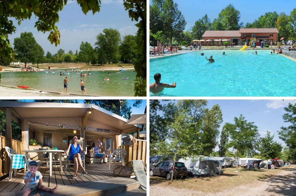 Camping les 3 lacs du soleil isere 1, campings in de Isère