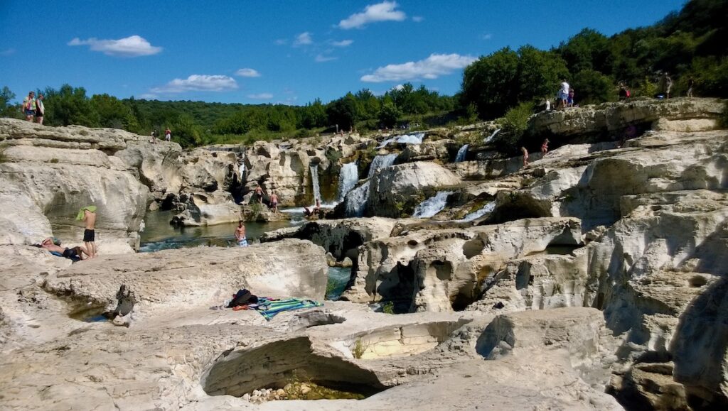 Cascades sautadet Zuid Frankrijk PVF, Natuurplekken Zuid-Frankrijk