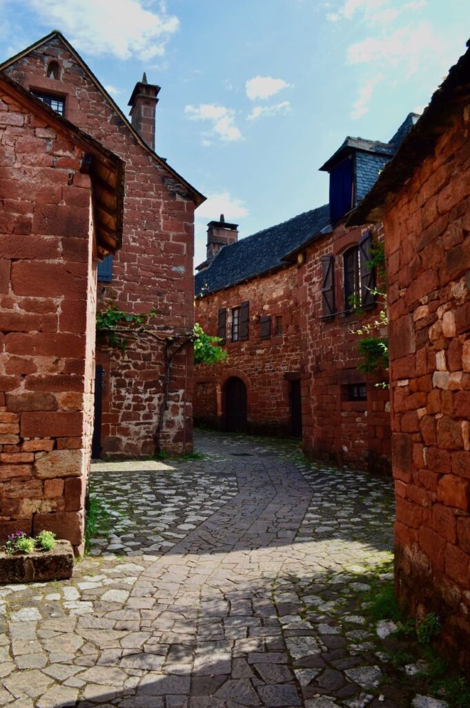 Collonges 2 pvf, dorpjes Corrèze