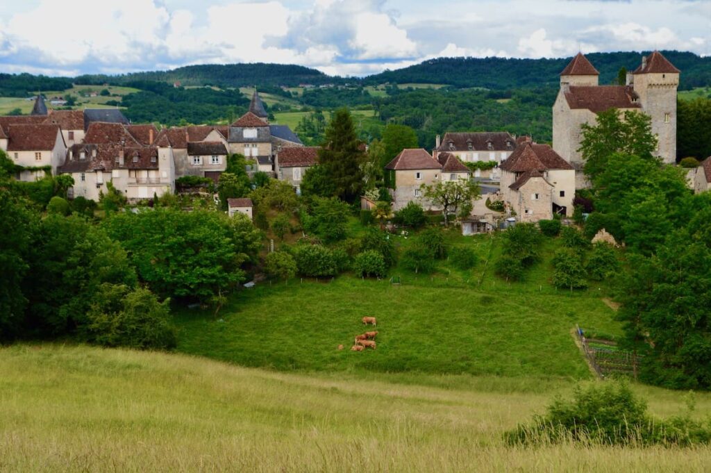 Curemonte pvf, dorpjes Corrèze