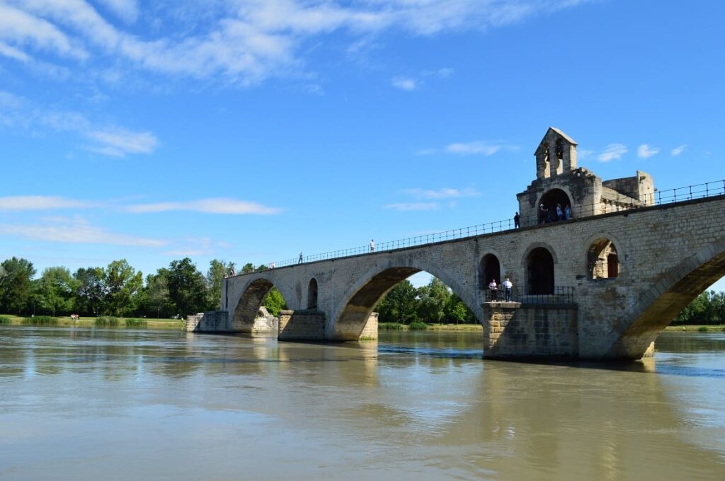 Pont dAvignon pvf, bruggen in Zuid-Frankrijk