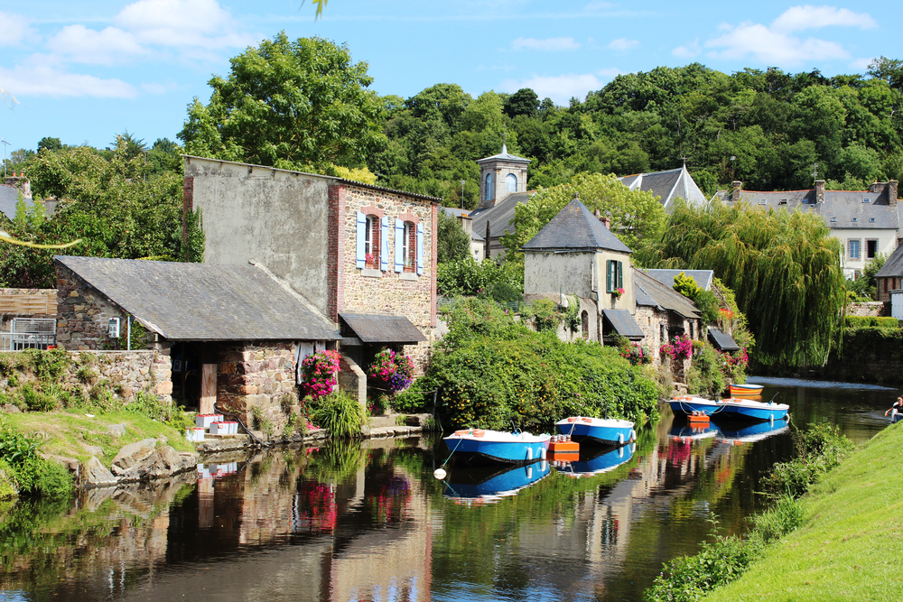 Pontrieux dorpen Bretagne shutterstock 718322854, mooiste dorpen Bretagne