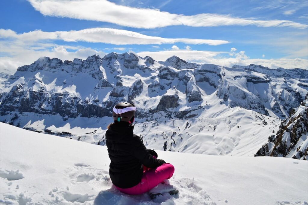 Portes du Soleil uitzicht PVF, Les Portes du Soleil