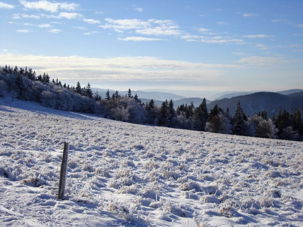 Vosges en hiver Vogezen PVF, Vogezen