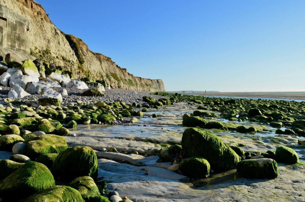 Cap Blanc Nez strand en kliffen pvf, wandelen langs de Opaalkust