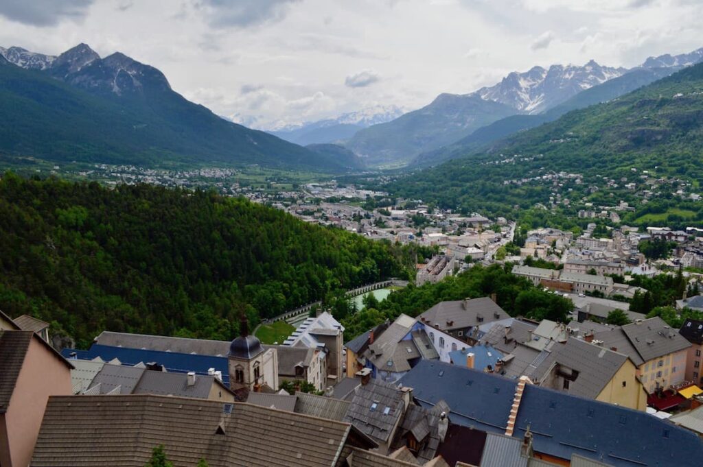 Briancon uitzicht PVF, Vallée de la Clarée