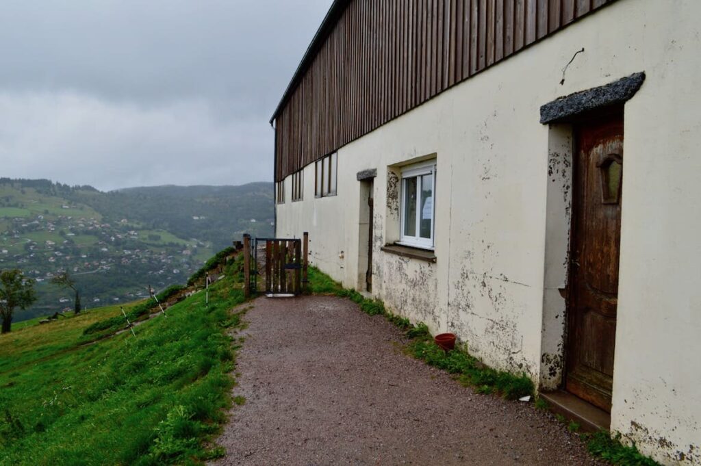 Chevrerie la bresse buiten pvf, Vogezen regen