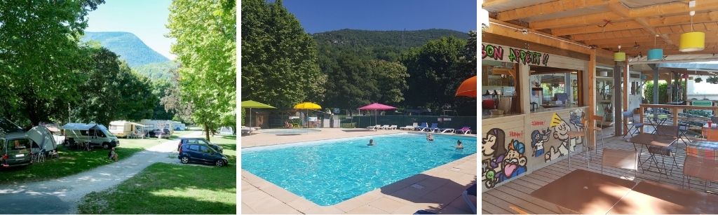 Camping Le Bois de Cornage zininfrankrijk, Route Napoléon