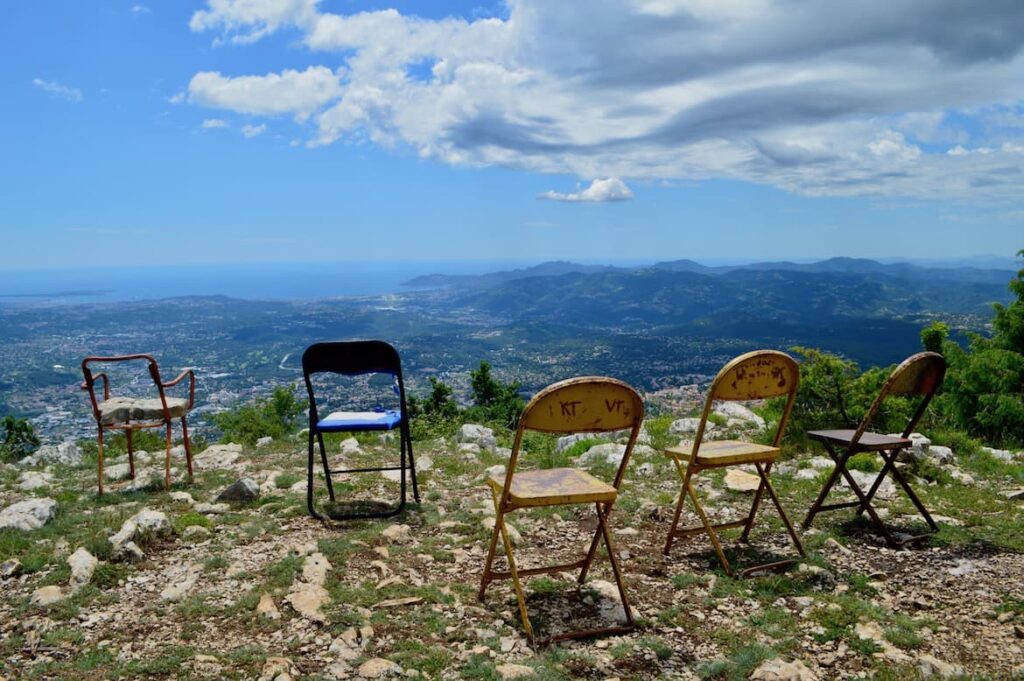 Grasse uitzichtpunt PVF, Route Napoléon