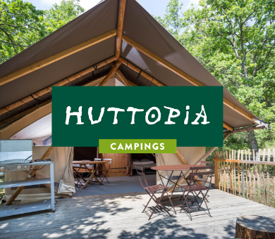 Huttopia glamping aan zee1, glamping frankrijk aan zee