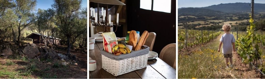 Safaritent Figari Corsica Zininfrankrijk , Zininfrankrijk.nl