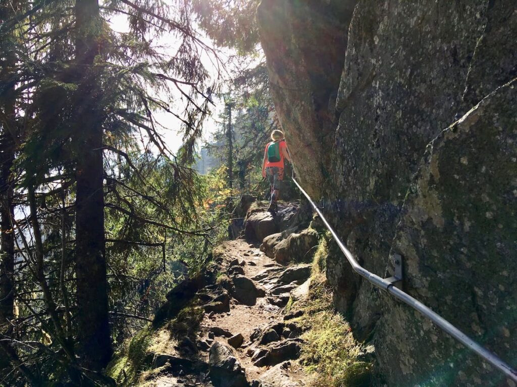 Sentier des roches 12 wandelen vogezen PvF, Sentier des Roches