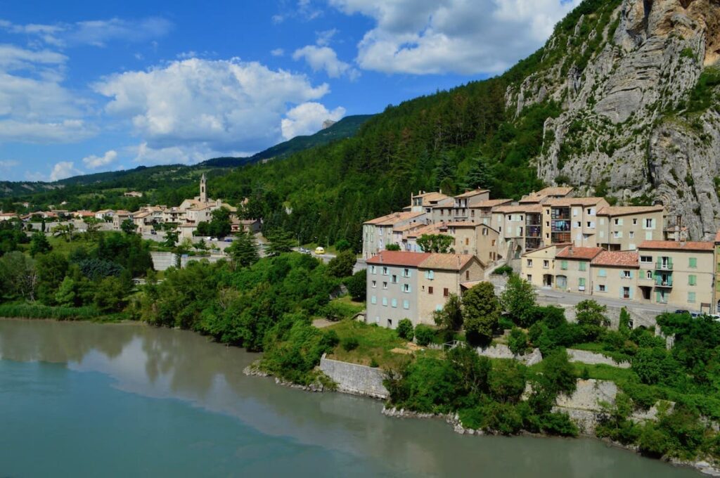 Sisteron rivier 2, Route Napoléon