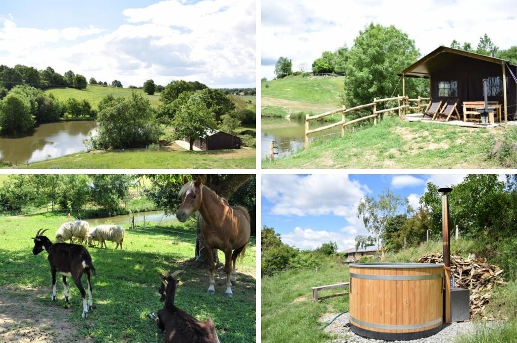 boerenbed la flocelliere en vendee glamping frankrijk 1, glamping frankrijk