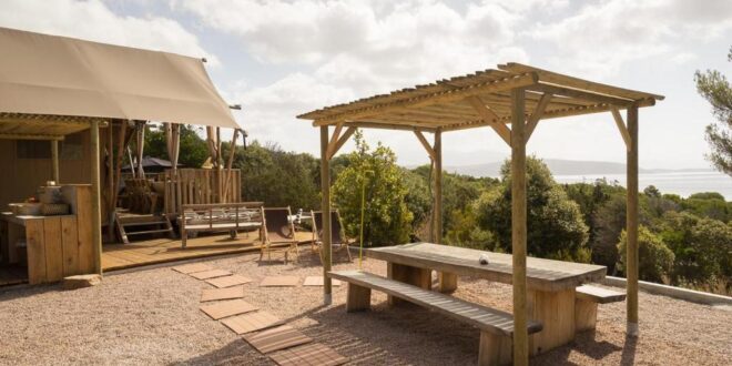 lodgetent coti chiavari corsica, glamping