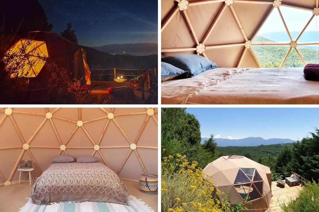 sottu e stelle glamping corsica 2, glamping & safaritenten op Corsica