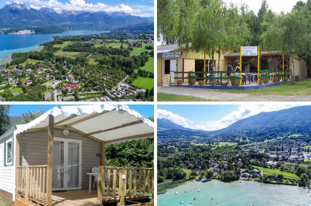 camping l aloua annecy 1, campings meer van Annecy