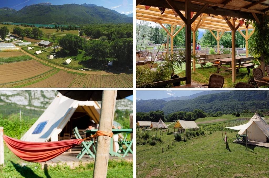 les jardins du taillefer annecy, campings meer van Annecy