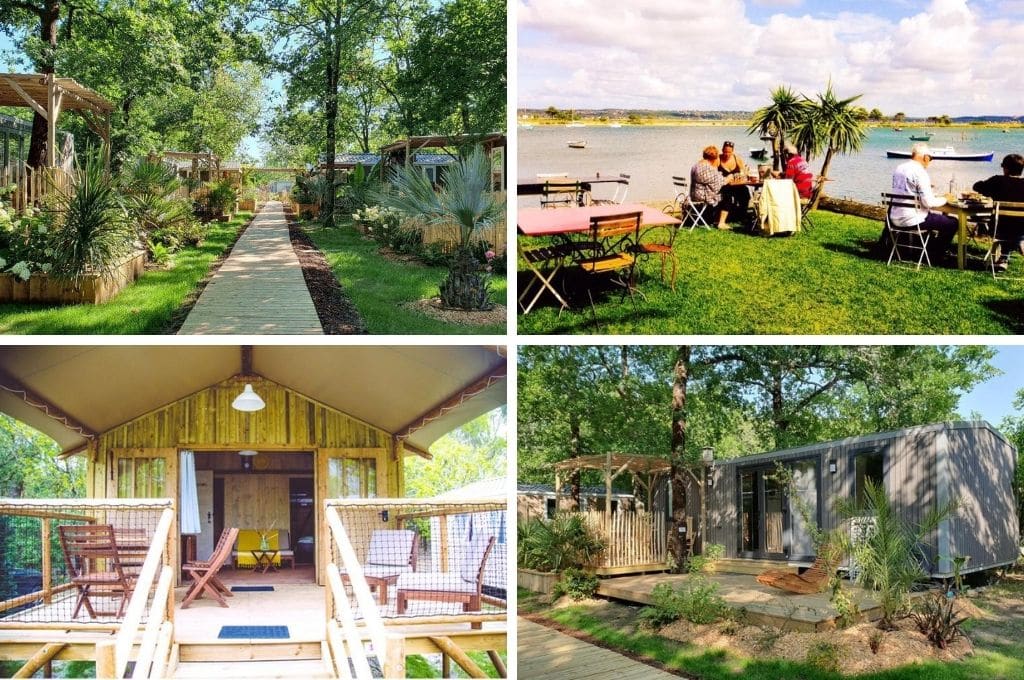 Camping Aux Couleurs du ferret, glamping