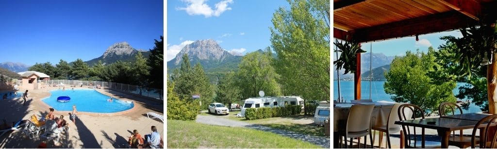 Camping Le Roustou zininfrankrijk, Lac de Serre-Ponçon