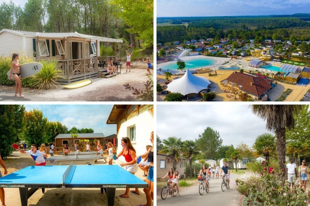 Camping Les Vignes, glamping zuidwest-frankrijk