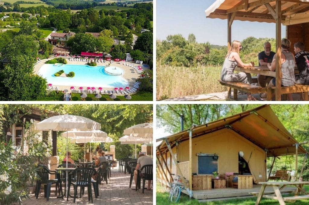 Castel le Camp de Florence, glamping zuidwest-frankrijk